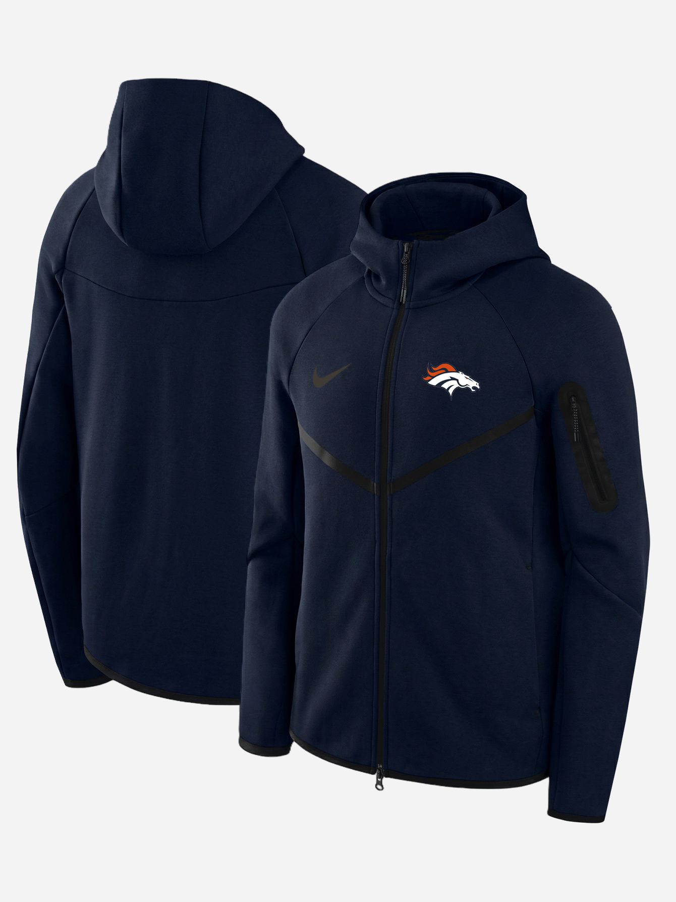 Men 2026 Nike NFL Denver Broncos hoodie blue 05->denver broncos->NFL Jersey